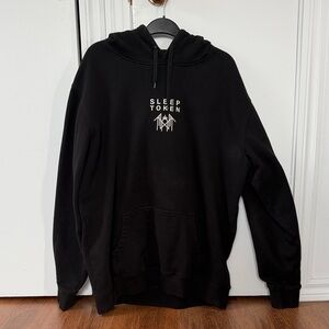 Sleep token The summoning Black Graphic Hoodie - Men's Pullover